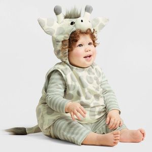 Infant giraffe plush costume